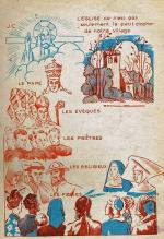 Illustration tirée du catéchisme du diocèse d’Arras, 1948