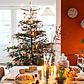 Noël joyeux dans une maison danoise