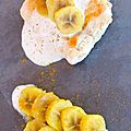Quand le saumon et la banane se marient dans un lait de coco ^^