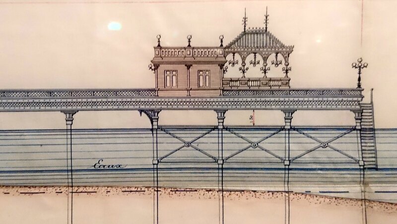 1882_Projet de jetée promenade à Arcachon_detail