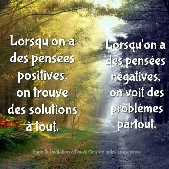 Pensées positives / Pensées négatives Arc en Si Elles Pensées positives / Pensées négatives Arc en Si Elles
