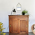 Buffet ancien bois massif