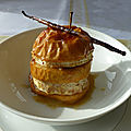 Mille-feuille de pomme au céleri-rave