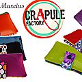 Portefeuille marcius - original chic et coloré style pop, retro, vintage, bohème.belle idée de cadeau. création crapule factory 