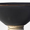 A 'ding'-type black-glazed bowl, Song dynasty 