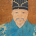 Anonyme (chine, dynastie ming, xviième siècle), portrait du prince zhu yichan