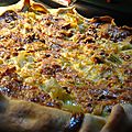 Tarte au celeri et aux noix