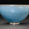 A rare junyao deep bowl, song-jin dynasty, 12th-13th century