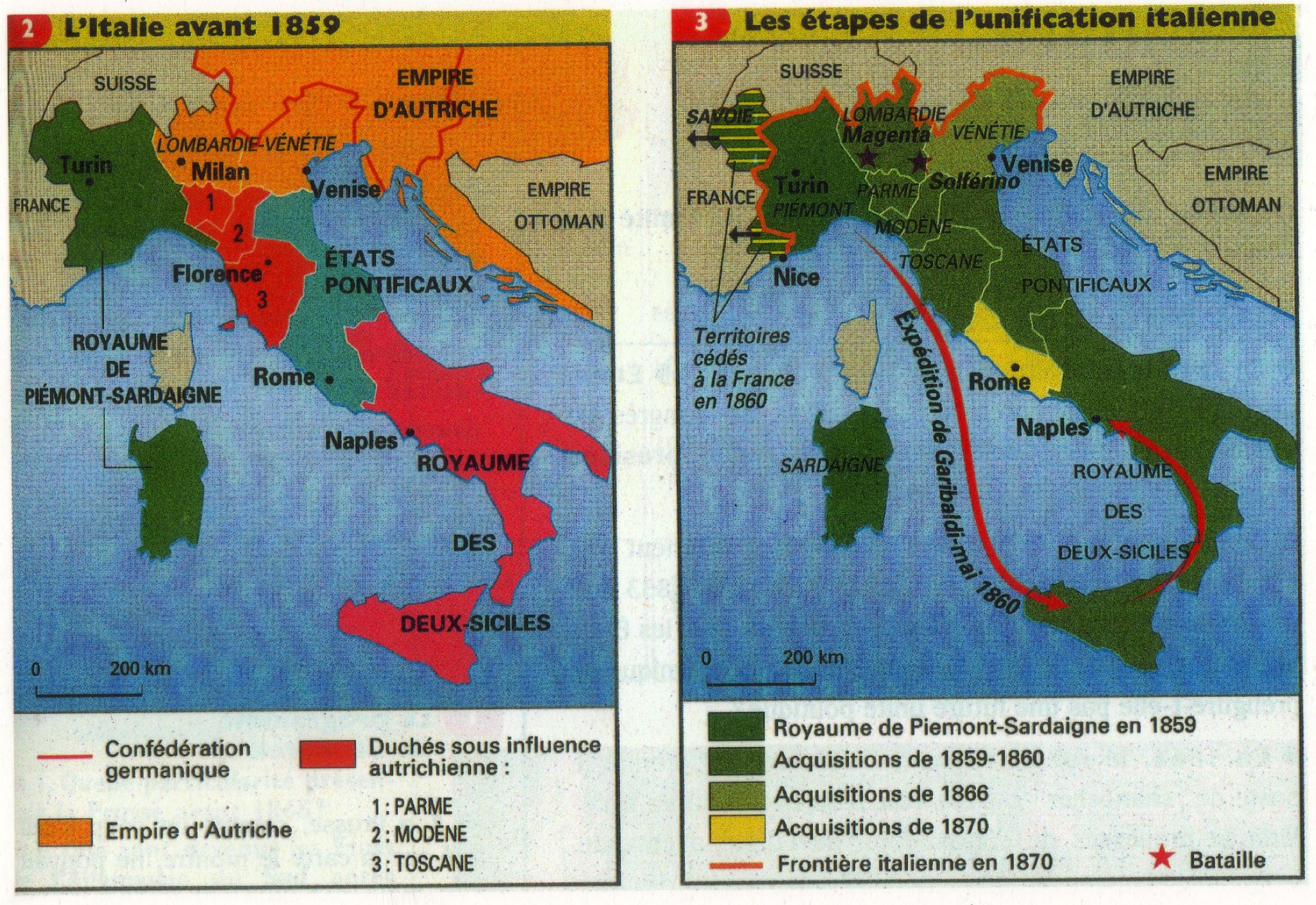 Carte Unifiee De Litalie Info ≡ Voyage Carte Plan 8057
