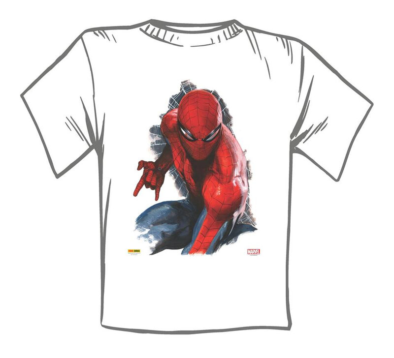 t-shirt spiderman dell'otto