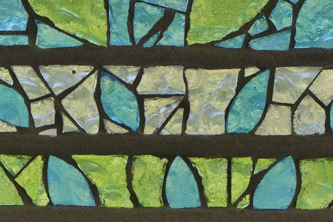 détail dalle de verre - clotilde gontel