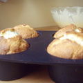 Muffins coco-banane au coeur-surprise
