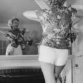 1953 bel air hotel session blouse - marilyn par de dienes