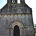 aux portes de la Charente,analyses des désordres de construction,archéologie du bâti,construction églises romane 