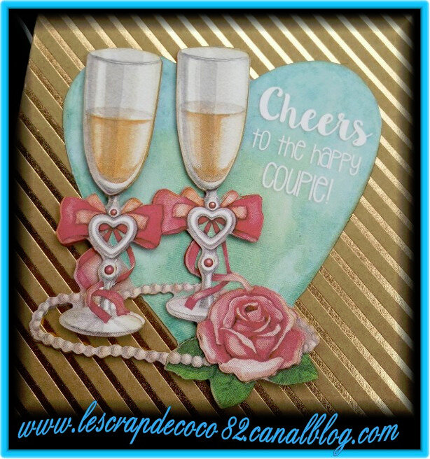 Carte Anniversaire De Mariage Pour Christophe Et Emma Le Scrap De Coco