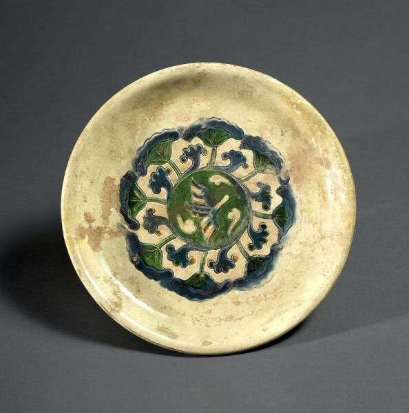 Plat tripode, Chine, Dynastie Tang, ca 8° siècle