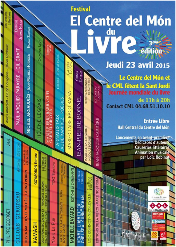 Festival El Centre del Mon du Livre - 3ème édition 2015