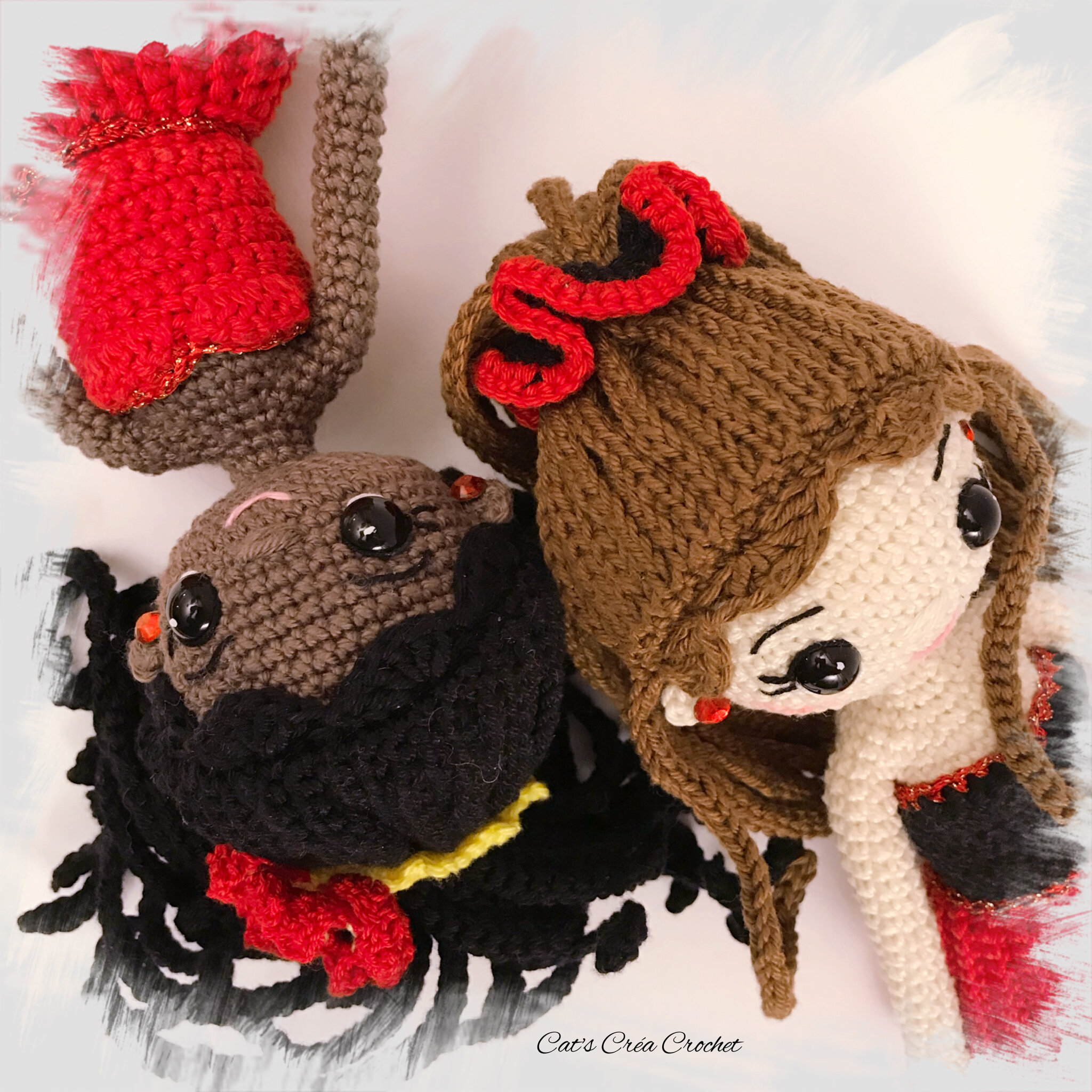 Pins chat Mooncat - accessoire tricot crochet