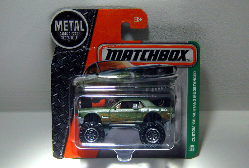 Ford Mustang Custom de 1968 Mudstanger (Matchbox 2017) 01