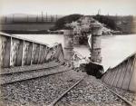 Le pont de chemin de fer d'Argenteuil en 1870