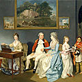 Zoffany - colonel blair and family