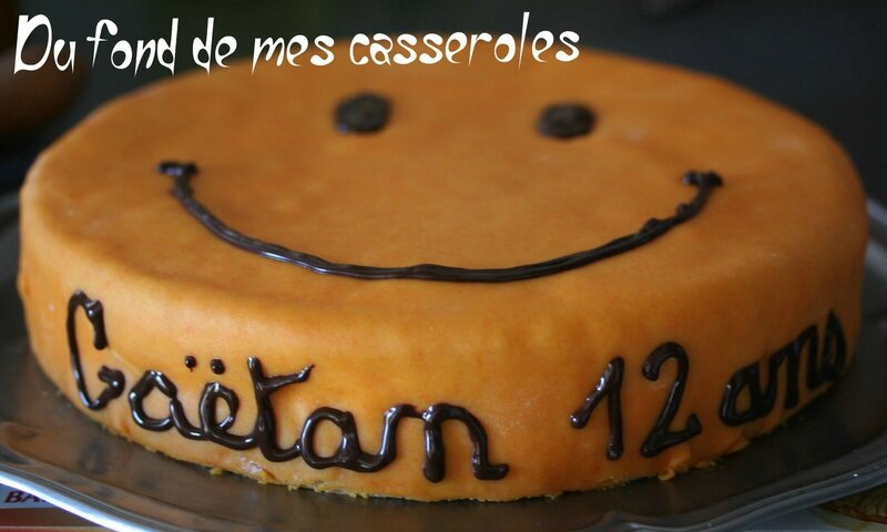 Gateau Smiley Du Fond De Mes Casseroles