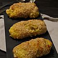 Croquettes de pommes de terre au thon et aux oeufs