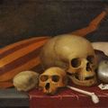 École française du XVIIe siècle, Nature morte aux crânes