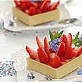 Tartelettes aux fraises et lemon curd......hummmmm!!!!!