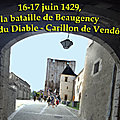 16-17 juin 1429, la bataille de beaugency – tour du diable - carillon de vendôme