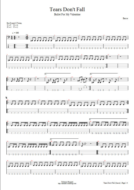 Bullet For My Valentine Tears Don't Fall Hamstab