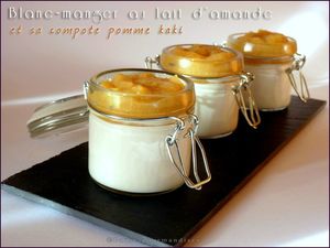 blanc-manger au lait d'amande et sa compote pomme kaki (26)