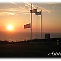 Coucher de soleil sur Veules