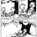 Calvin et hobbes tu fais quoi?