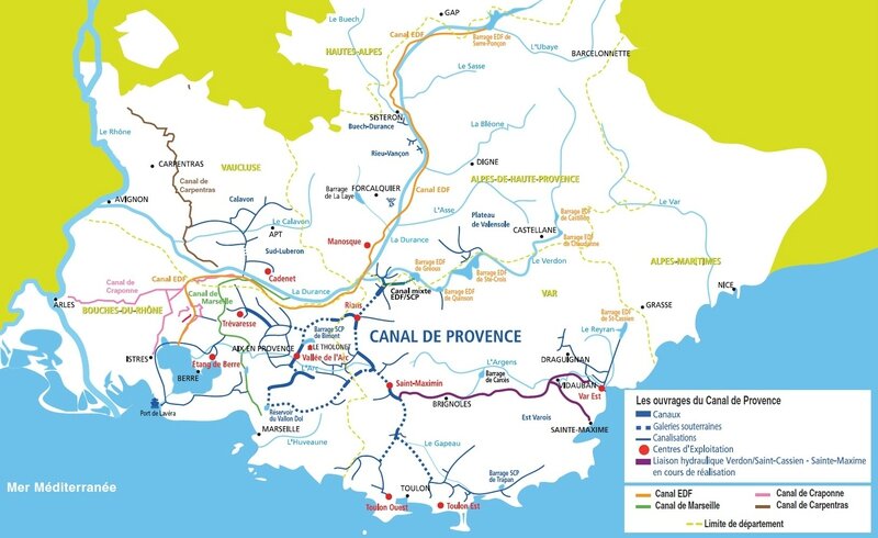 réseau_du_canal_de_Provence