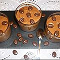 Mousse au chocolat, pralinoise et la ricotta