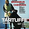 Tartuffe ou l'imposteur, comédie en 5 actes de molière au théâtre de paris