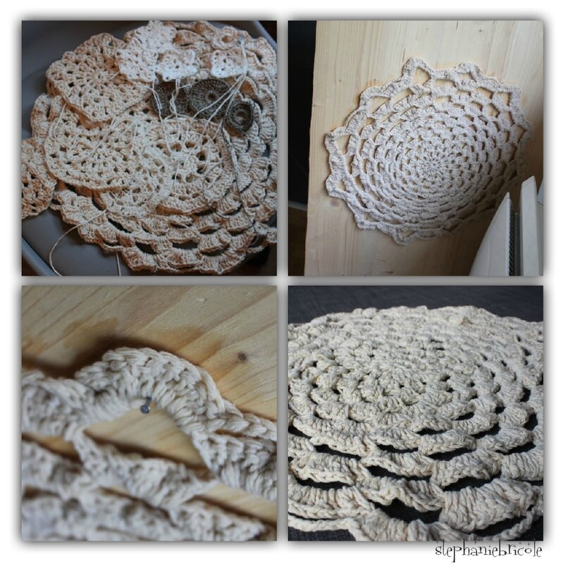 napperon crochet diy