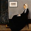 James mcneill whistler's 'portrait of the artist's mother, 1871' travels to national galley of victoria