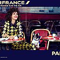 Air france fait la promotion de paris / air france promotes paris