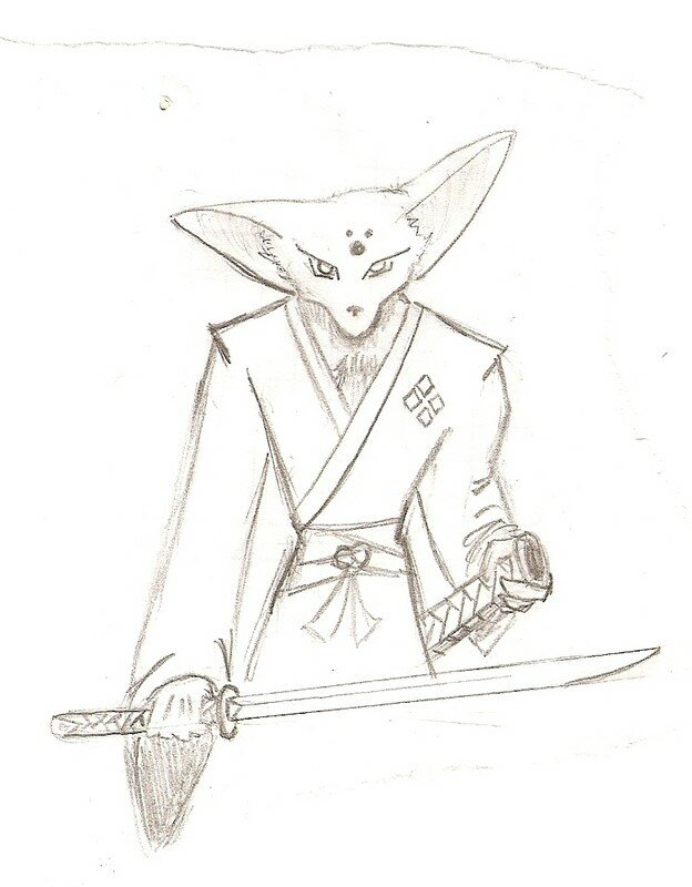 Samouraï Fennec Photo De Manga Les Méandres De Mon Esprit